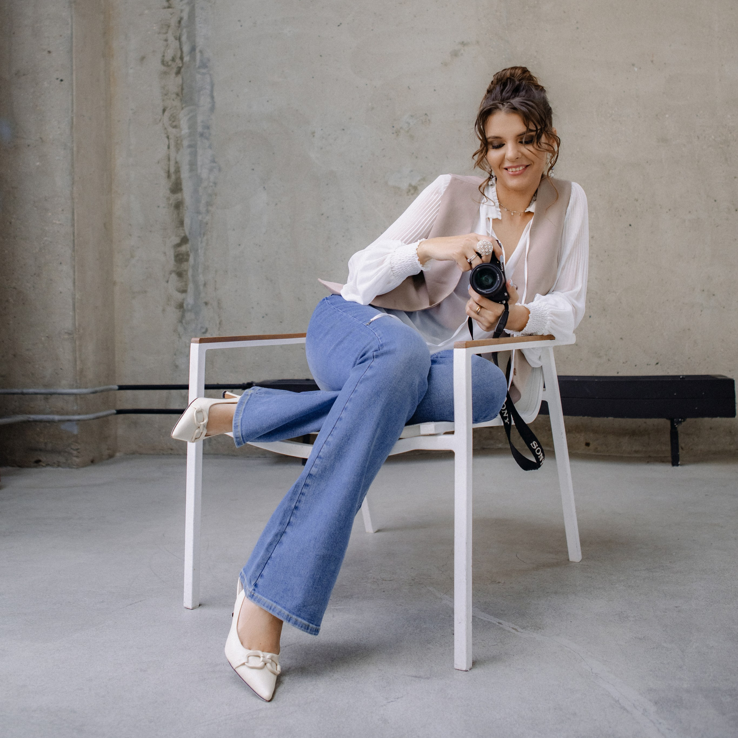 Контент-съёмка и бизнес-портреты в Москве. Виктория Кулюкина