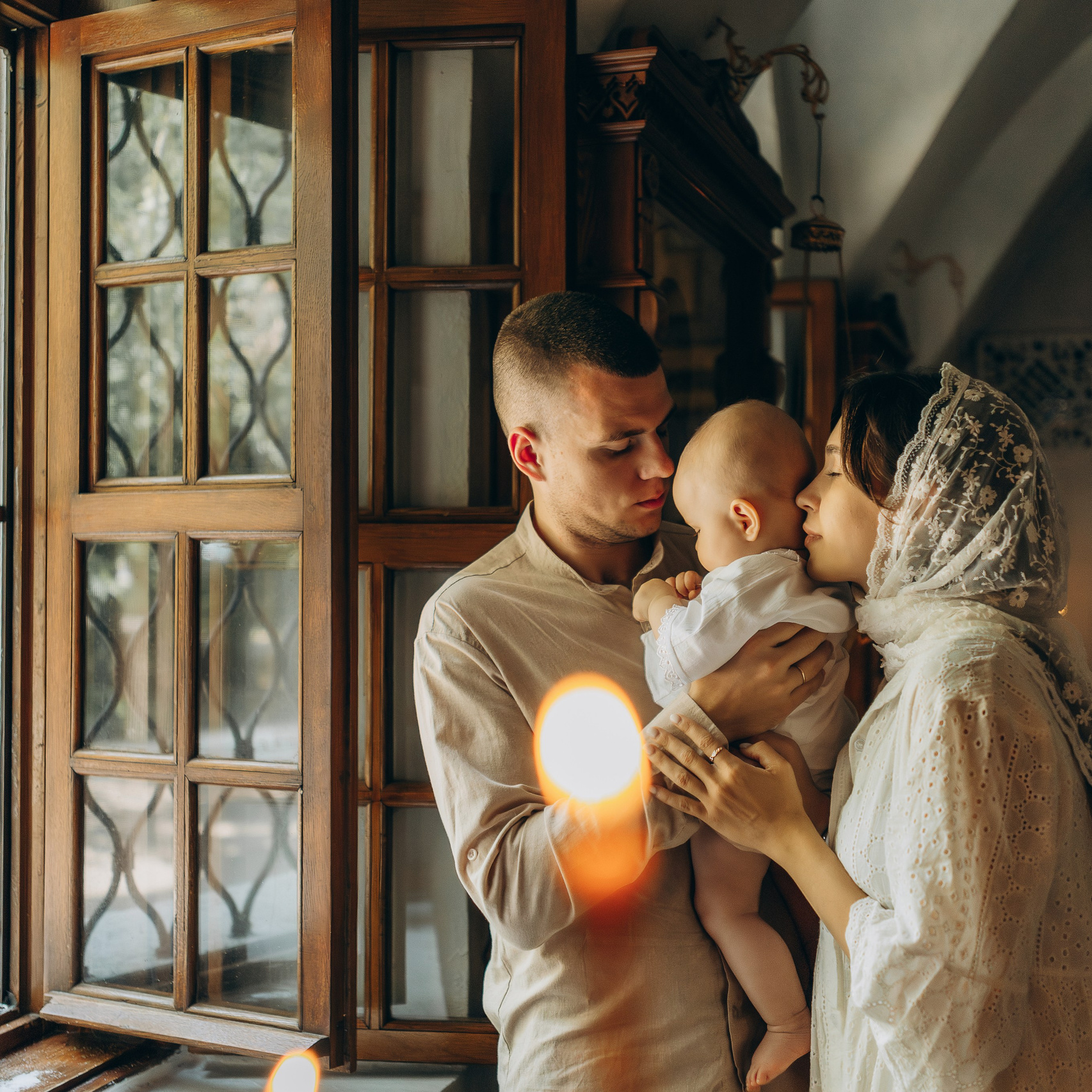 Съемка Крещения. Семейный фотограф и детский фотограф в Волгограде Алеся Бутакова — дет