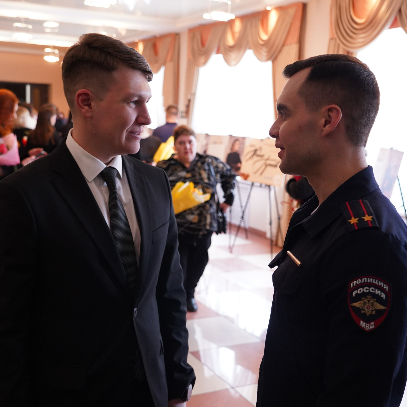 Торжественное открытие фотовыставки в Барнаульском Юридическом Институте МВД России. «Жены Героев. Алтайский Край»
