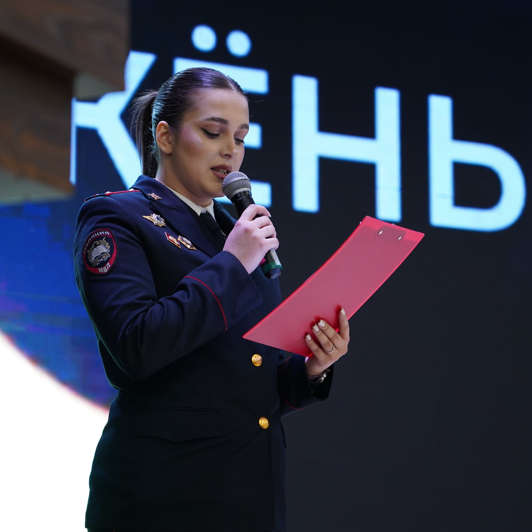 Торжественное открытие фотовыставки в Барнаульском Юридическом Институте МВД России. «Жены Героев. Алтайский Край»