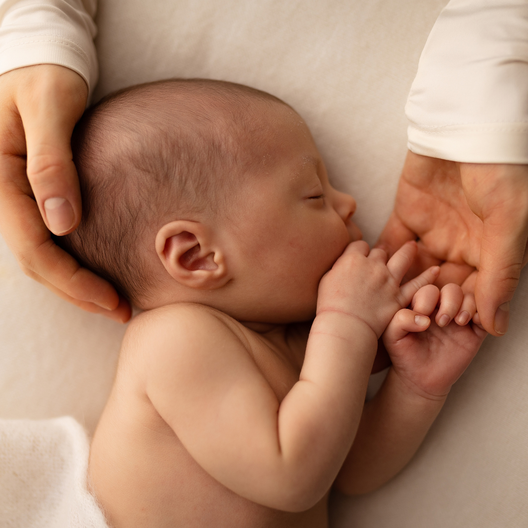 безопасная фотосессия новорожденного у вас дома