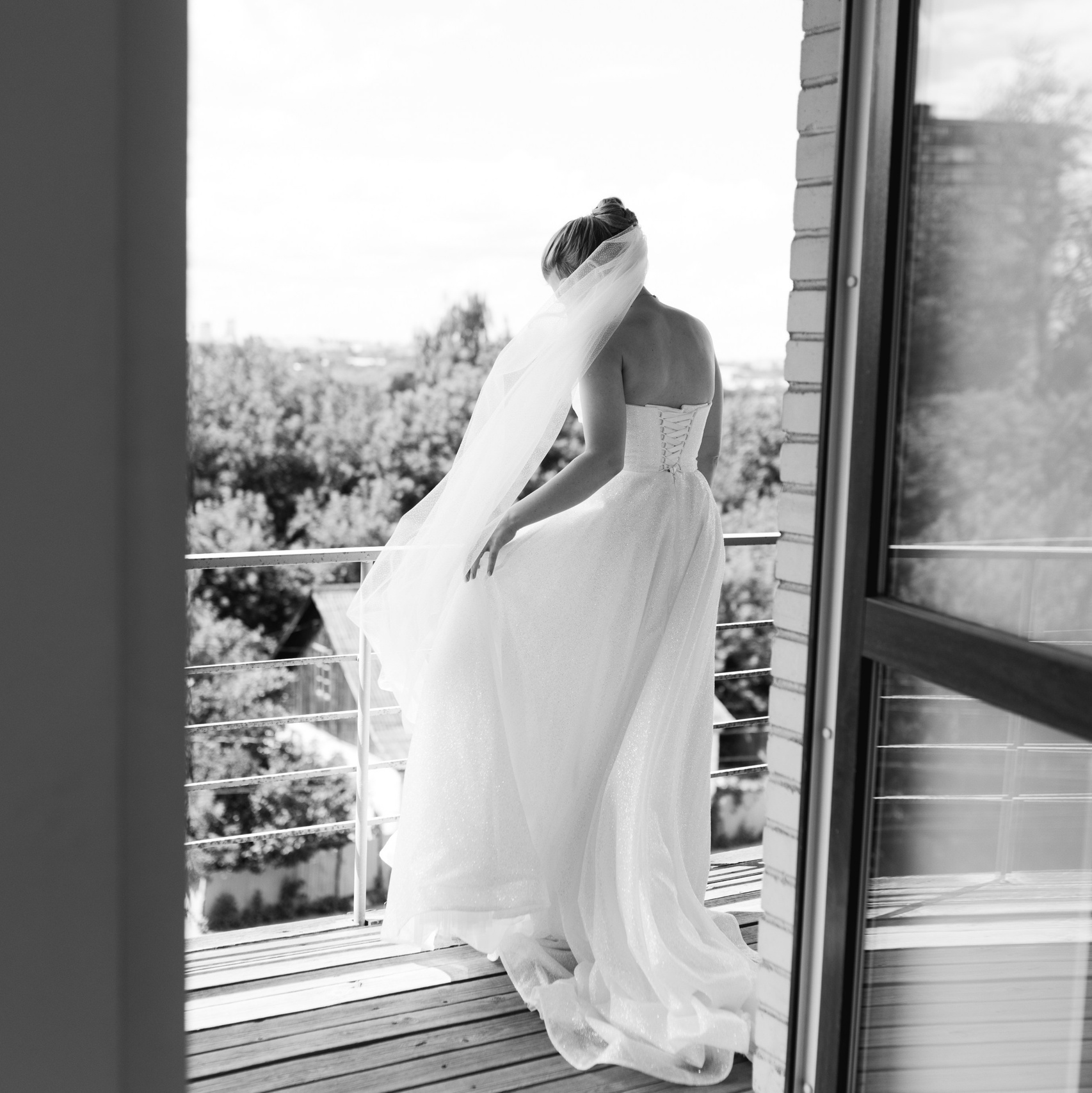 Черно-белая свадьба. Свадебный и портретный фотограф — Мария Костина