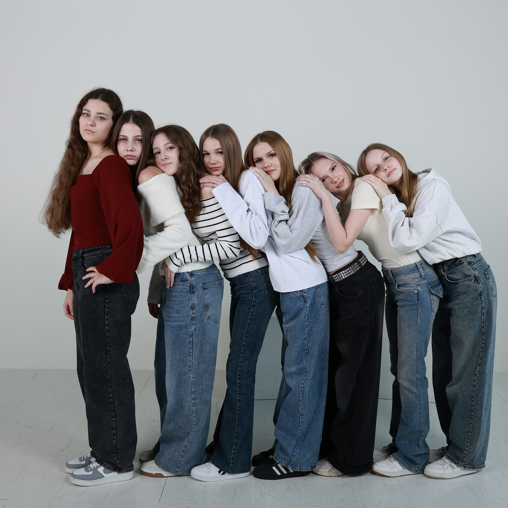 групповая фотосессия в студии гомель