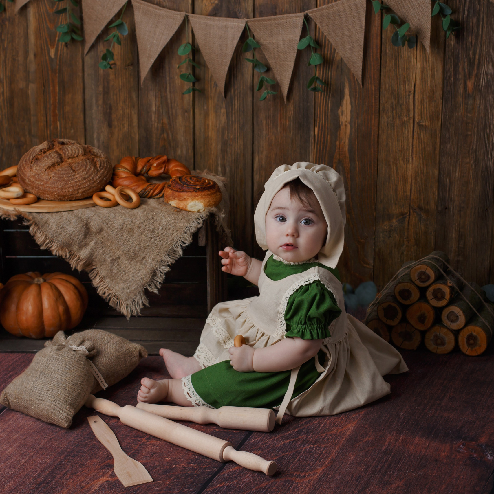 Годик. Фотограф новорожденных Ростов-на-Дону