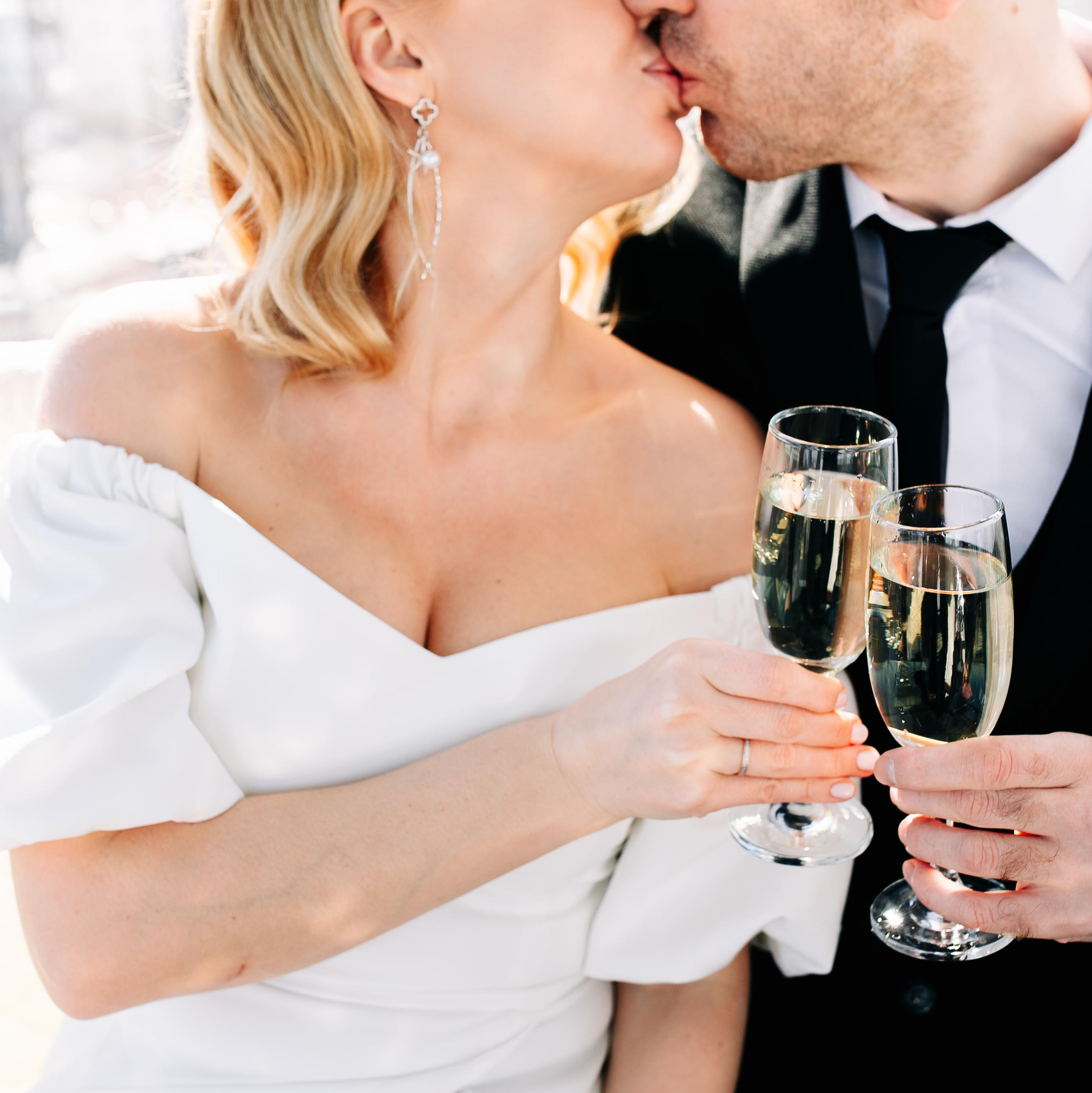 фото с бокалами , свадебное фото Уфа