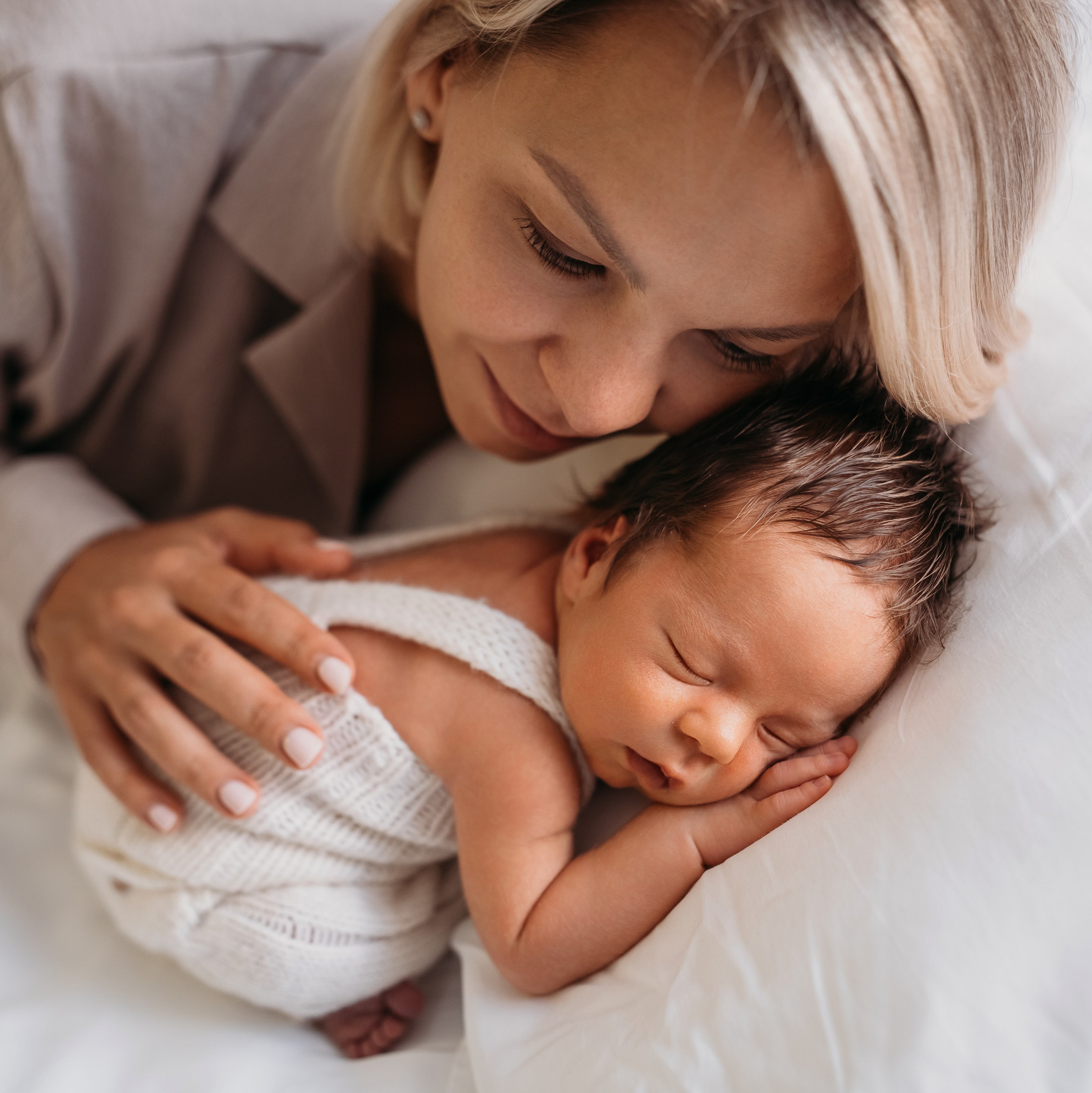 Фотограф Новорожденных в Москве. Семейные истории в стиле LIFE