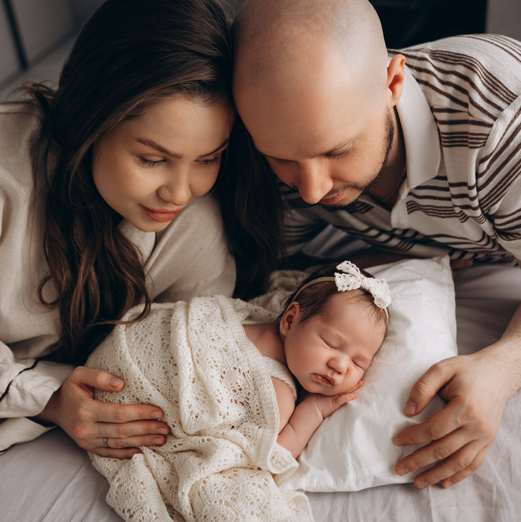 Фотограф Новорожденных в Москве. Семейные истории в стиле LIFE