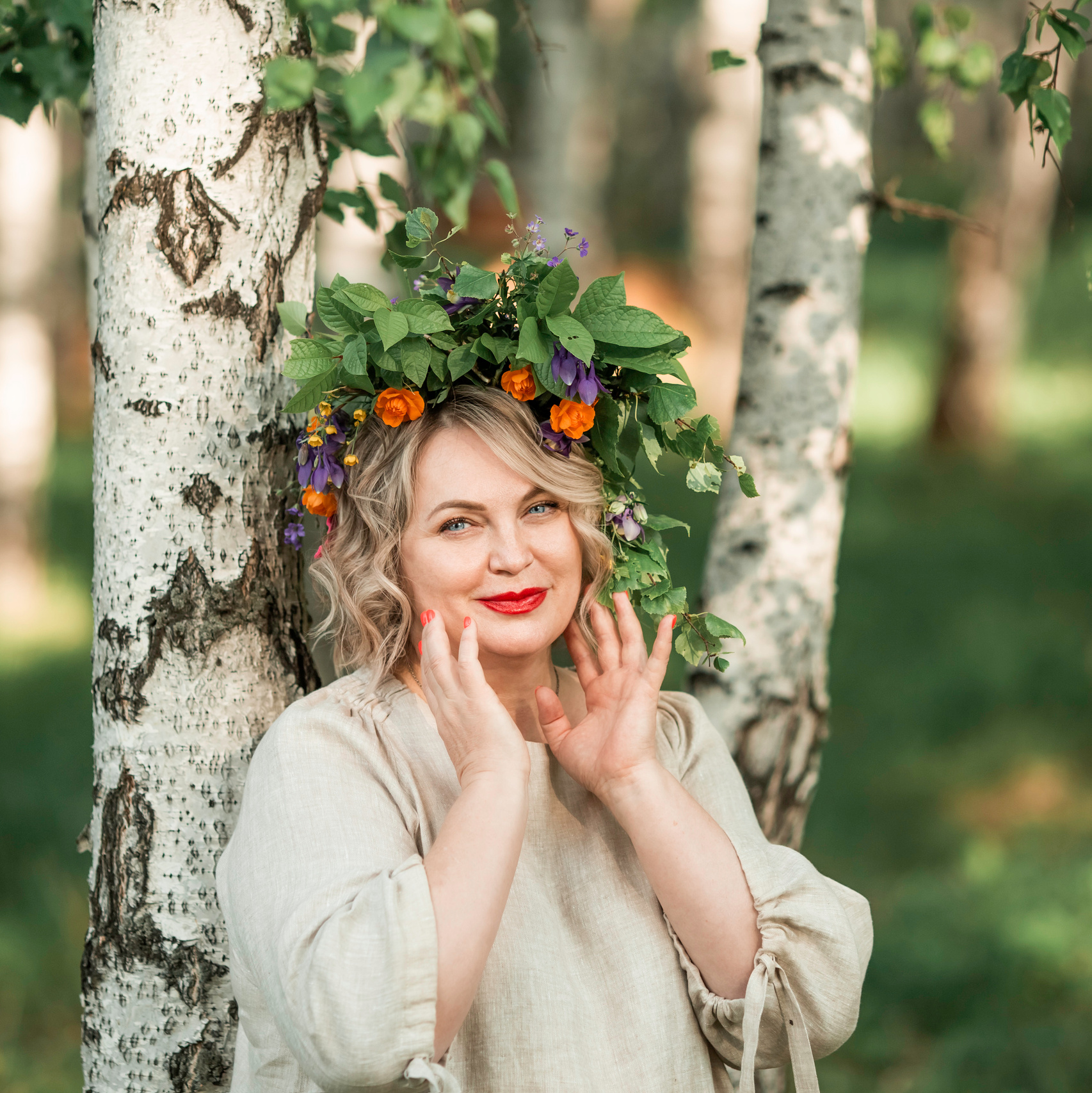 русская красавица