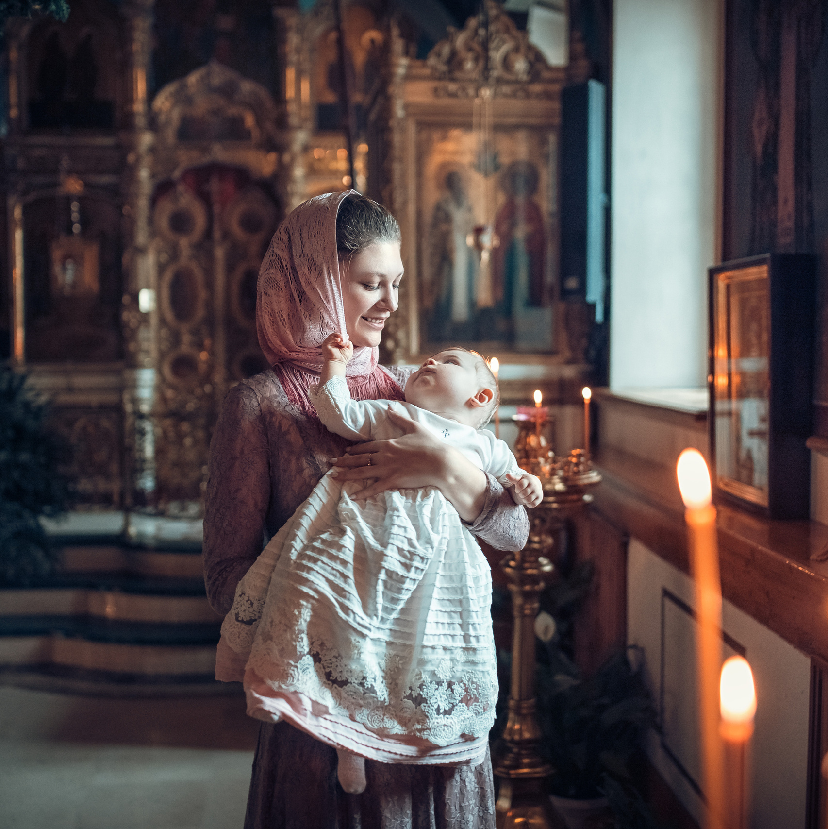 Стоимость съёмки «Таинство Крещения и Венчания». Фотограф на крещение Воскресенск/Егорьевск/Коломна Елена Демик