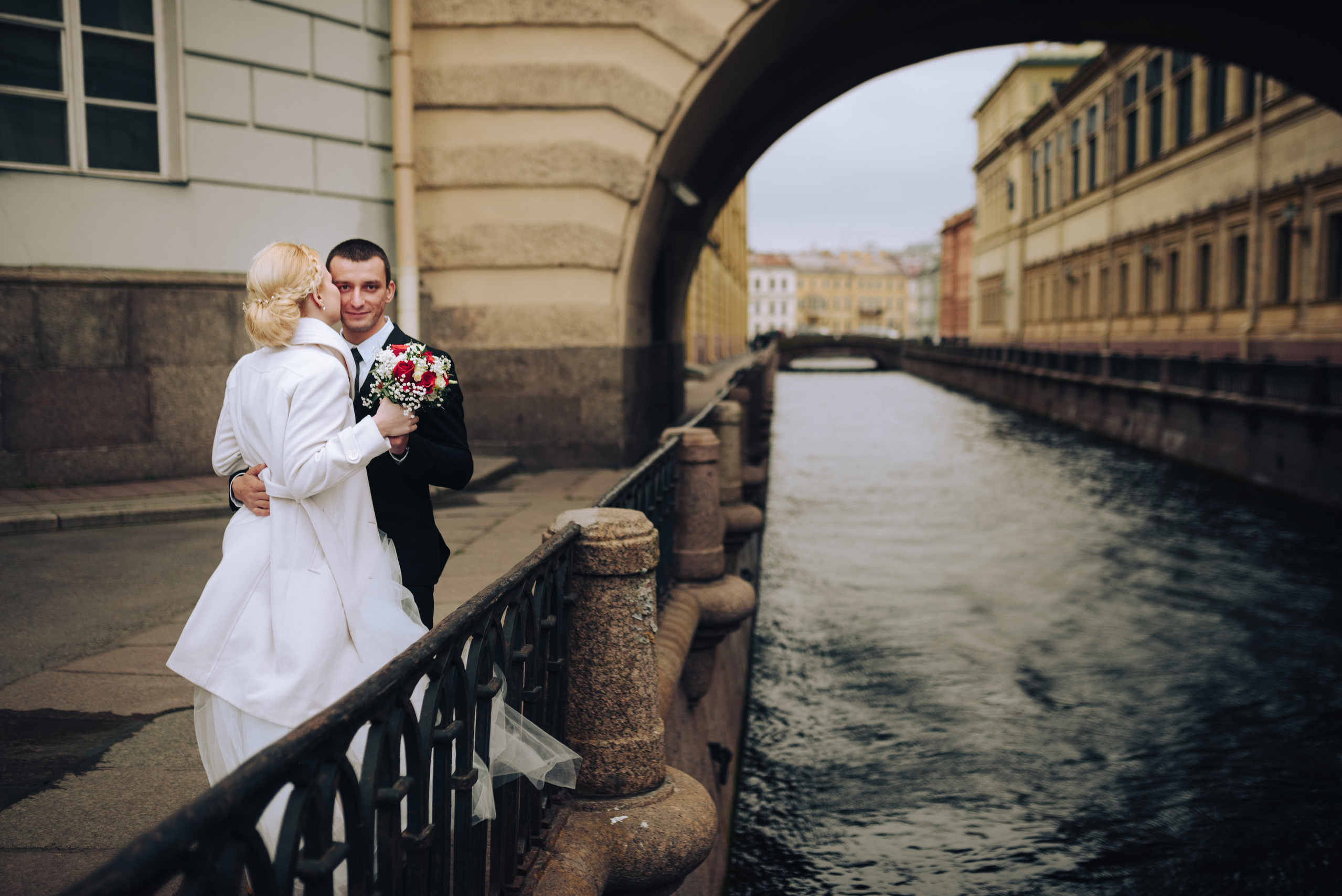 Классические места для свадебной фотосессии в Санкт-Петербурге. Свадебный фотограф в Спб Сергей Баланян