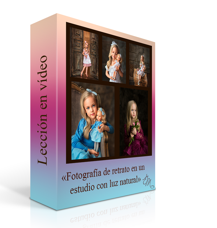 Curso de fotografía familiar y de niños. Es fotografa Elena Mikhailova