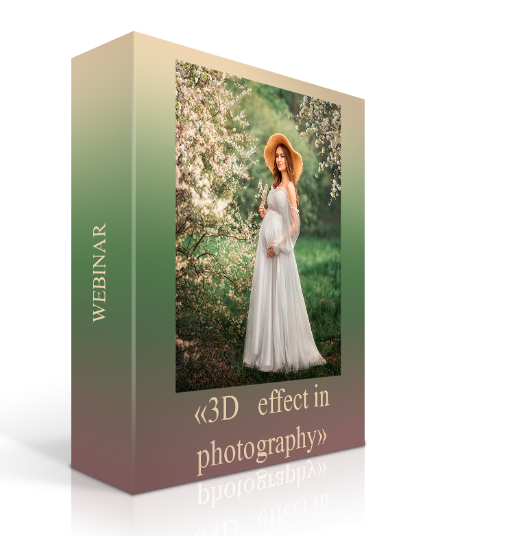 3D effect. Photographer Elena Michelle