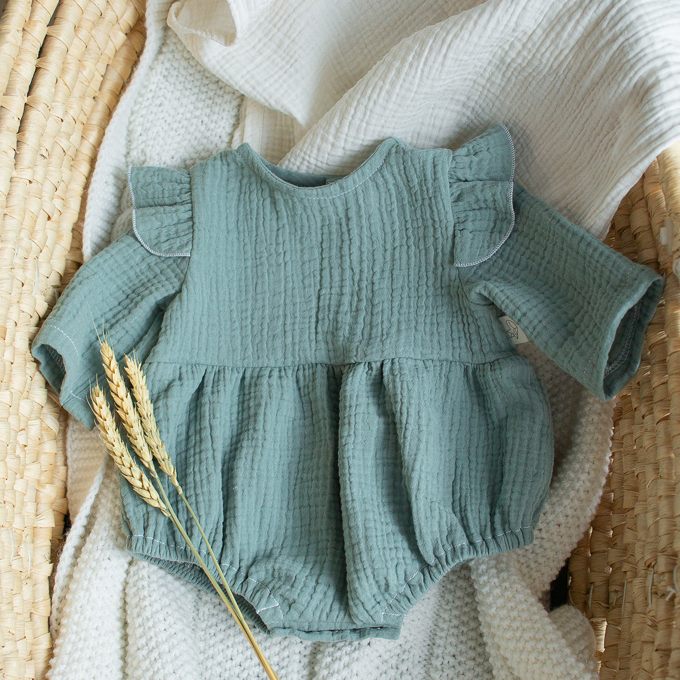 🌿 В наличии. Эко-одежда для детей