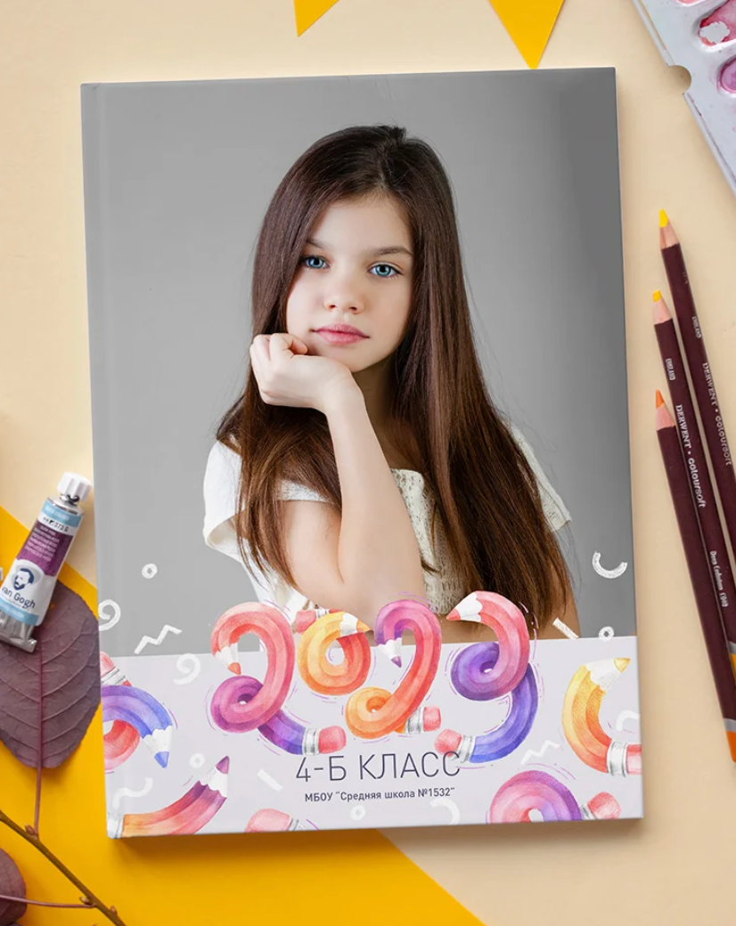 Школьные фотоальбомы для 1 — 4 класса. Выпускные альбомы для школ и детских садов — фотокниги и виньетки