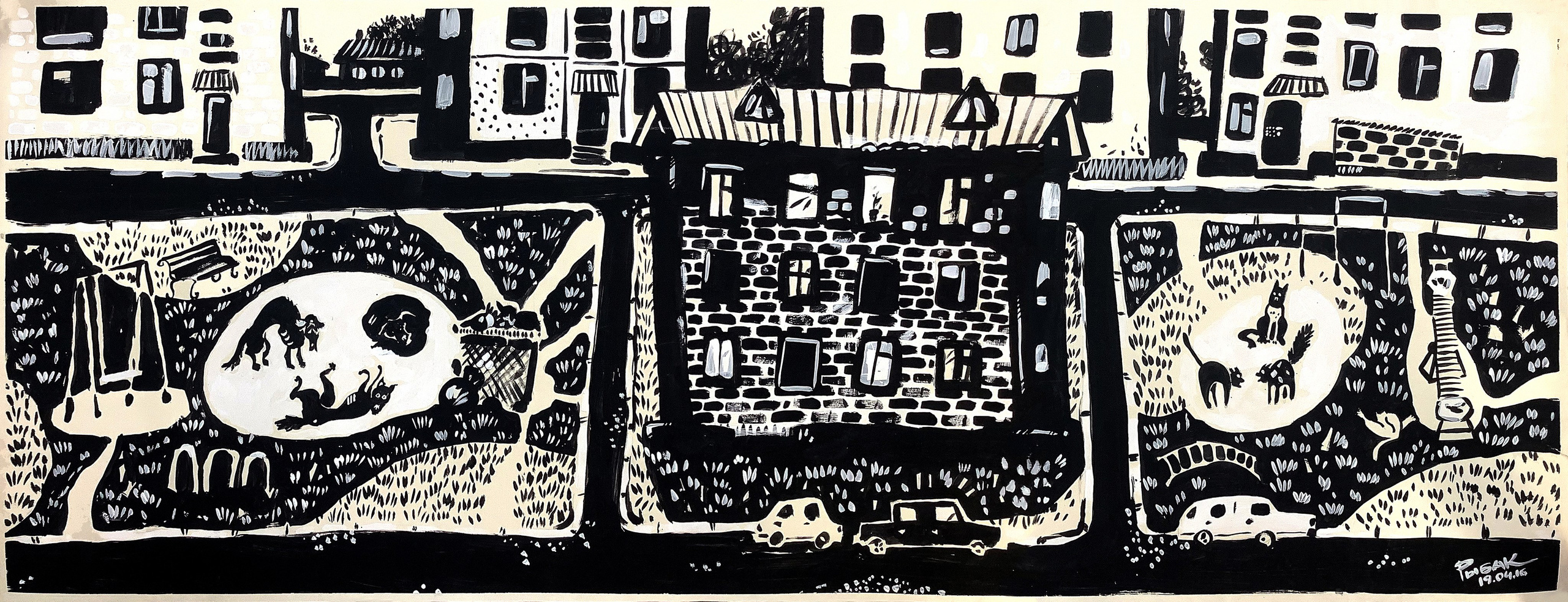 Серия Ох, эта жизнь собачья. Художник Рыбак Николай