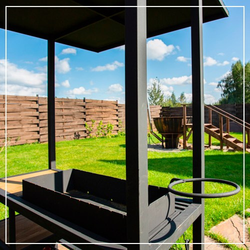 Загородный дом для отдыха на майские праздники с баней, уличным чаном на 6 человек - забронировать. Коттедж А-фрейм с баней и уличным чаном в Подмосковье - в аренду для отдыха