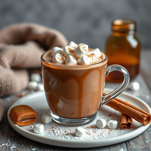 Горячий шоколад с маршмеллоу от EWA Product - читать рецепт на сайте партнера