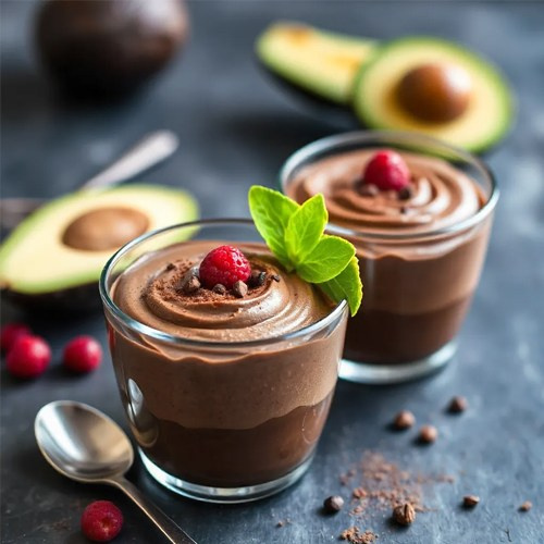 Шоколадный мусс из авокадо от EWA Product - читать рецепт на сайте партнера