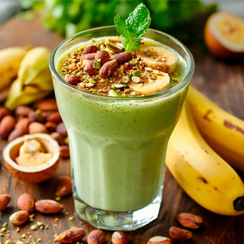 Коктейль "Фисташковый смузи с бананом" BODYBOX от EWA Product - читать рецепт на сайте партнера