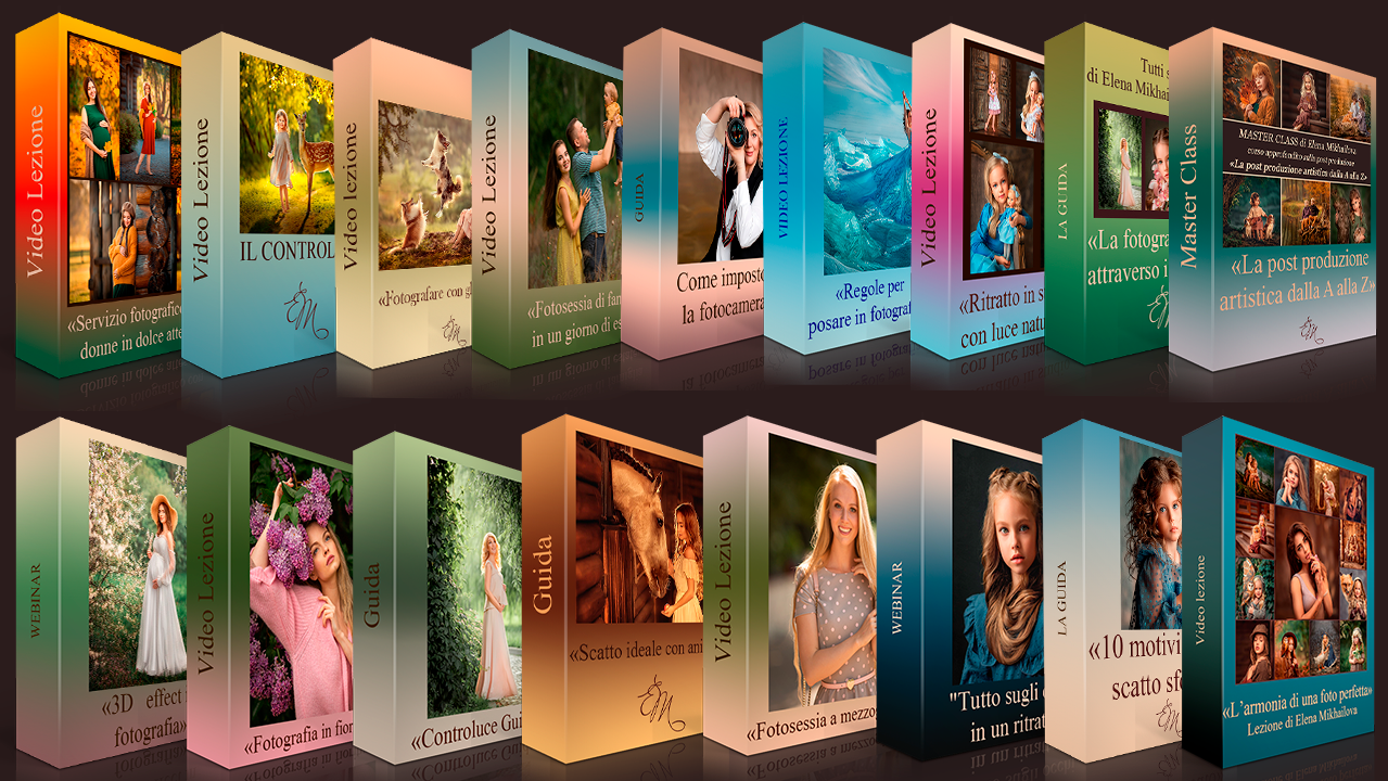 Master Classe in Roma 8-9 Novembre. Fotografa Elena Mikhailova