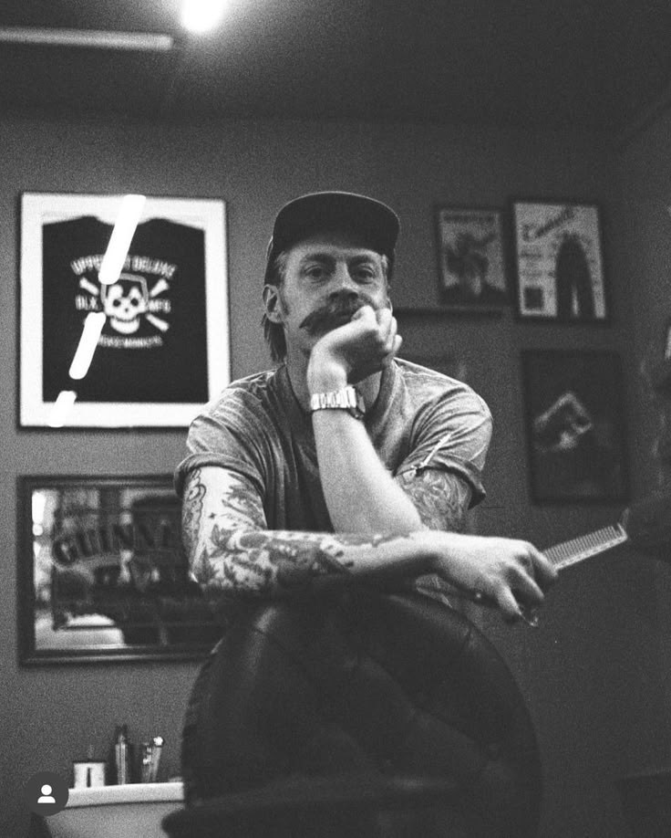 Концепция контента для барбер-шопа. Фотограф Челябинск — Кирилл Устюжанин