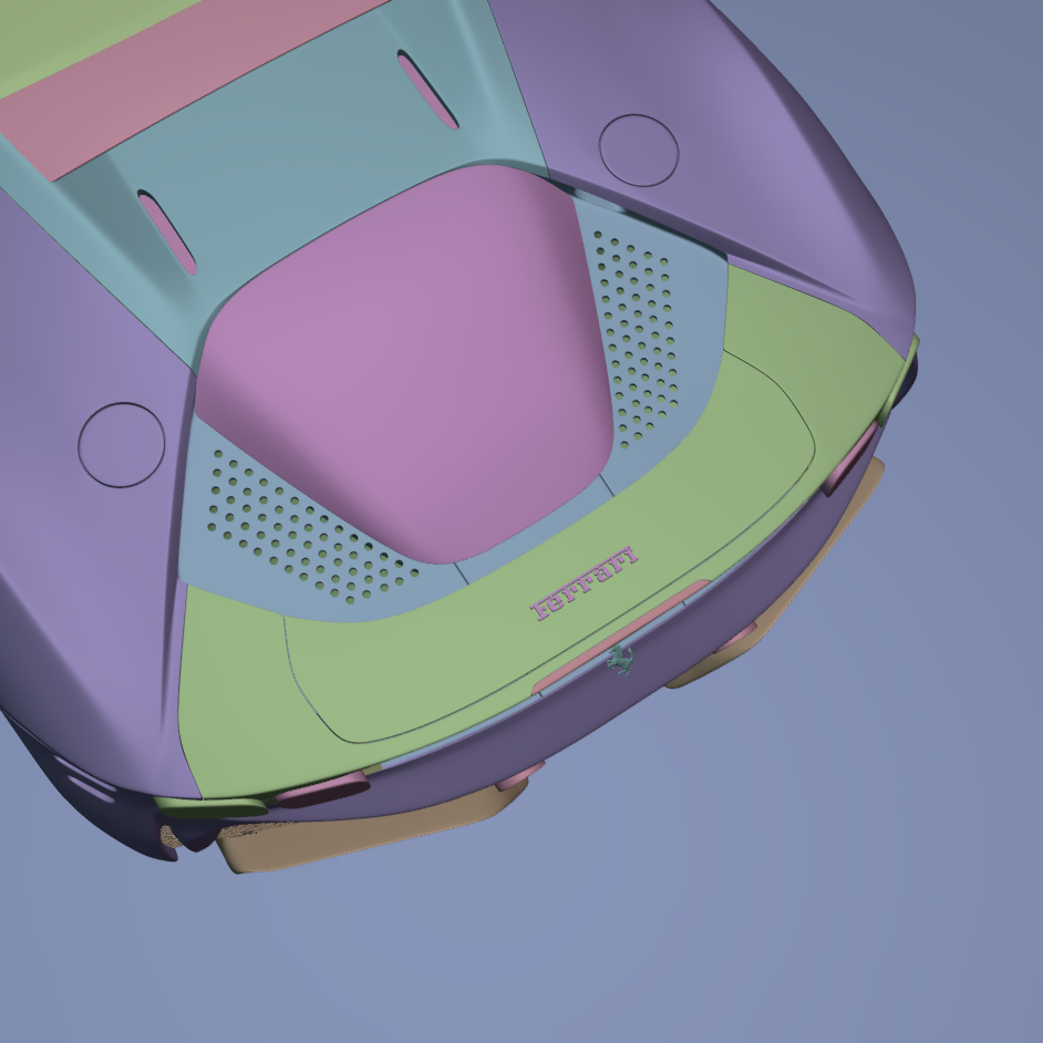 FerrariSF90. Архитектурная визуализация