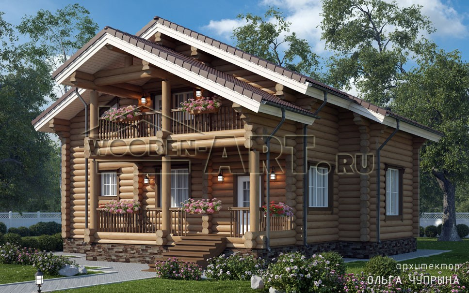 «Слободище» 257 кв. м. Проекты деревянных домов