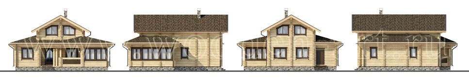 «Журавлево» 182 кв. м. Проекты деревянных домов