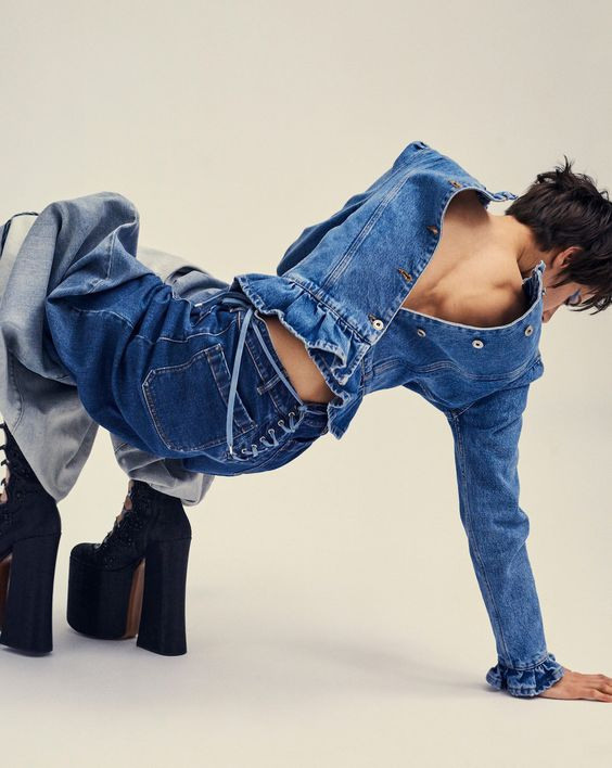 Деним. Самая легкая стилизация. Семейный, женский, контент фотограф в Ялте