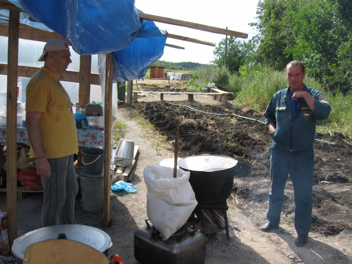 Лагерь временного пребывания для беженцев, КПП «Гуково». Пища для Жизни