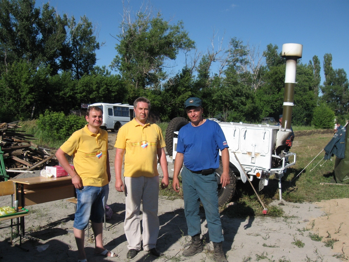 Лагерь временного пребывания для беженцев, КПП «Гуково». Пища для Жизни