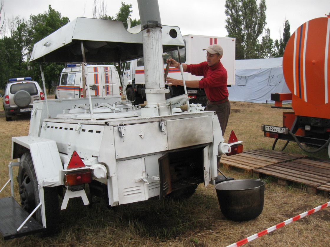 Лагерь временного пребывания для беженцев, КПП «Донецк». Пища для Жизни