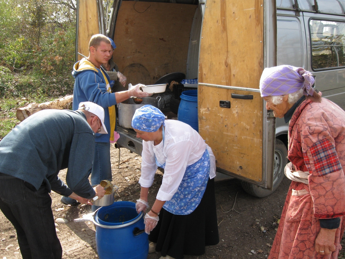 Южная Осетия, осень 2008 года. Пища для Жизни