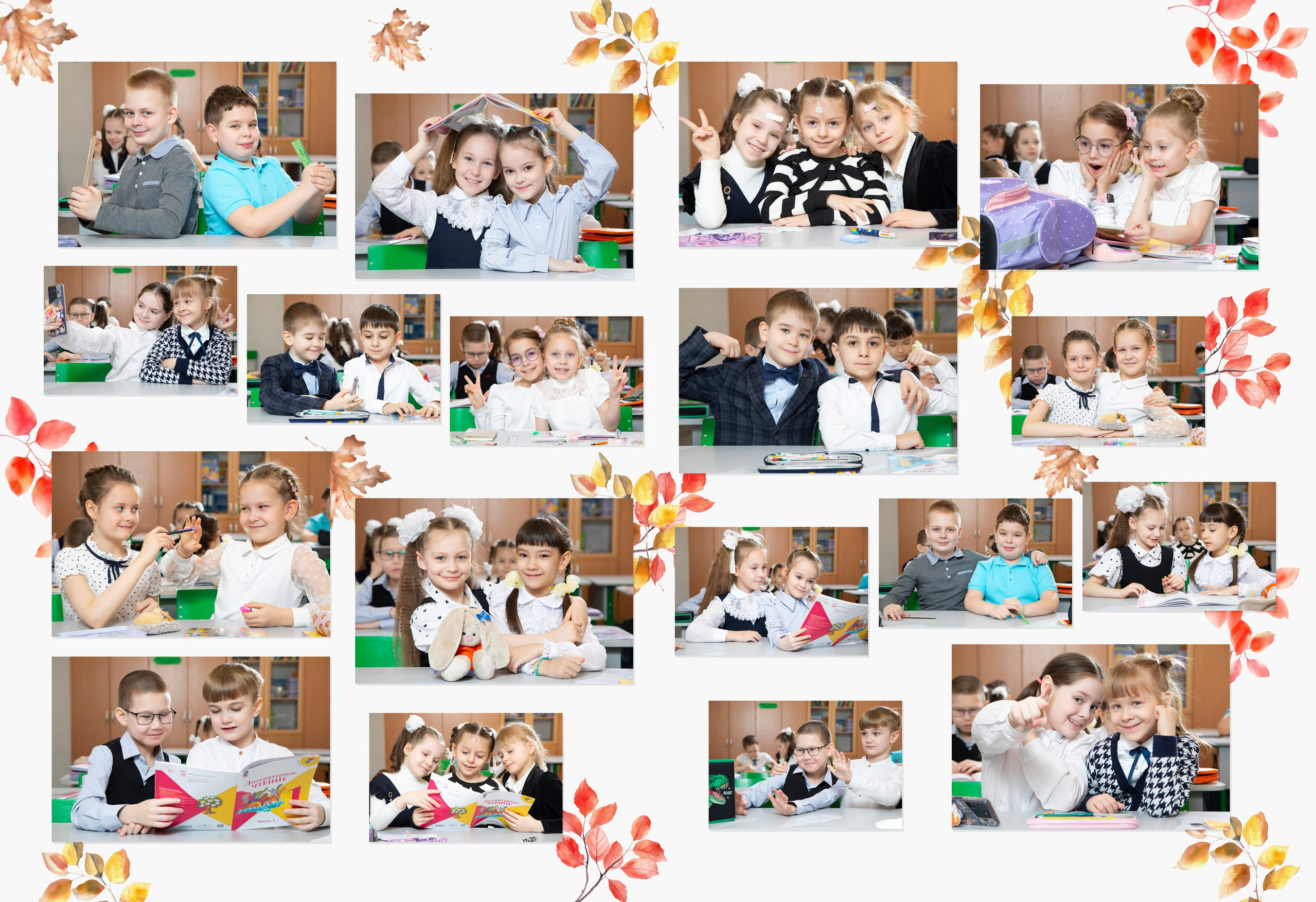 Альбом Классик плюс для первого класса. Выпускные альбомы и фотокниги  в Норильске от студии Fresh Story