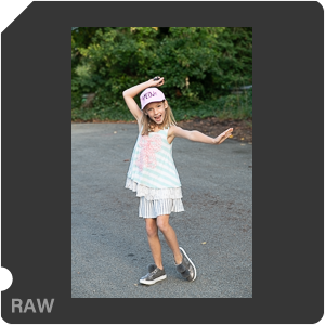 RAW sample