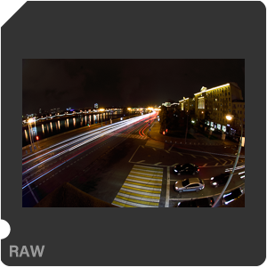 RAW sample