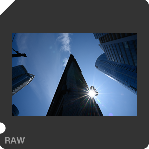 RAW sample
