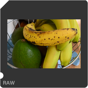 RAW sample