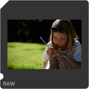 RAW sample