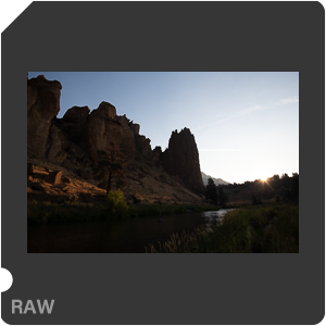 RAW sample