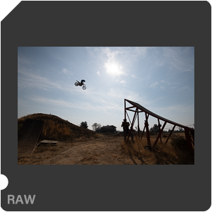 RAW sample