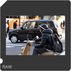 RAW sample