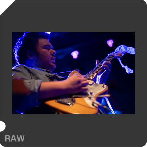 RAW sample