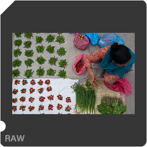 RAW sample