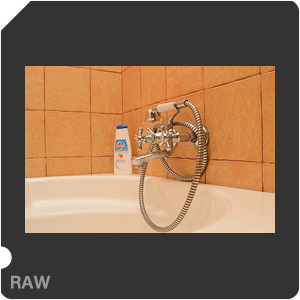 RAW sample