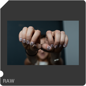 RAW sample