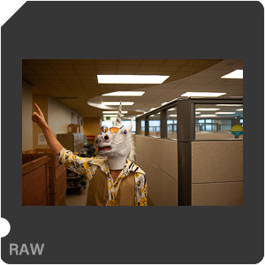RAW sample
