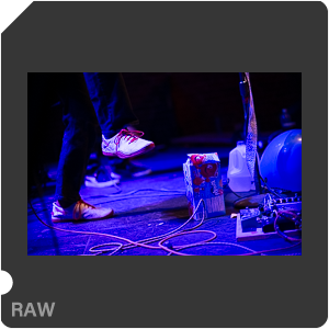 RAW sample