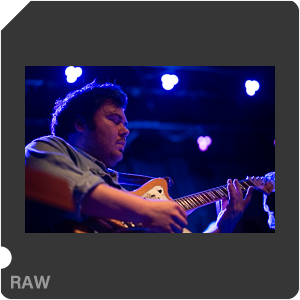 RAW sample