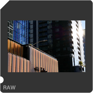 RAW sample